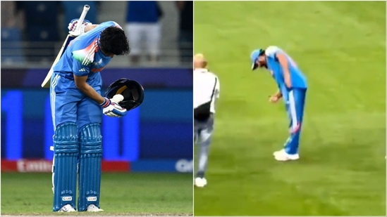 Rohit Sharma Pays Tribute to Shubman Gill with Iconic Bow in Celebration of India's Centurion in Champions Trophy Opener